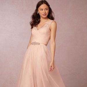 BHLDN Fleur Blush Dress Size 0 Worn Once